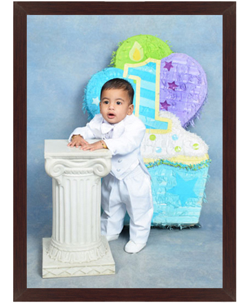 portrait with black picture frame price